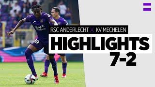 Highlights RSC Anderlecht  KV Mechelen  20212022 [upl. by Sibell]