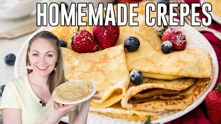 How to Make Crepes Easy [upl. by Farrow]