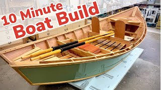 10 Minute Boat Build  Boat Build Start to Finish [upl. by Ferrel613]