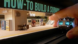 UltraRealistic Subway Diorama That Works – Realistic Scenery Vol20 [upl. by Naro354]