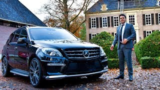 Mercedes ML 63 AMG  My Favorite  BRUTAL Drive Review Sound Acceleration Exhaust [upl. by Aissert]