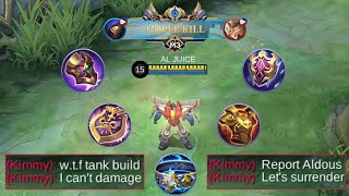 TANK BUILD ALDOUS IS TOTALLY INSANE [upl. by Aneed]