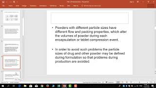 Industrial Pharmacy  Particle Size Analysis [upl. by Allehcram942]