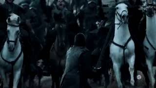 HD VOSTFR 6x09 Jon Snow charge at battle of winterfell [upl. by Zurek]