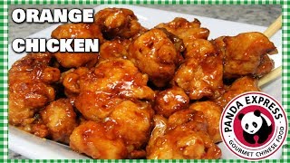 Copycat Panda Express Orange Chicken  The BEST Orange Chicken Recipe [upl. by Sibbie]