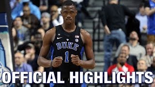 Harry Giles Official Highlights  Duke Forward [upl. by Ecinehs]