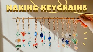 💛 DIY Keychains Shrink Plastic [upl. by Aihsined354]