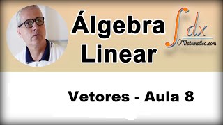 Grings  Álgebra Linear  Vetores  Aula 8 [upl. by Anayeek]