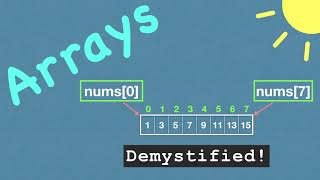 Introduction to Arrays  Beginners tutorial [upl. by Giorgio481]