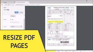 How to reduce PDF page size for Printing [upl. by Huskamp]