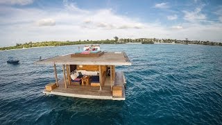 THE UNDERWATER ROOM  Manta Resort Pemba Tanzania [upl. by Avehsile]