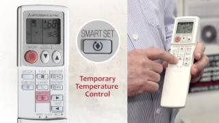 How To Use A Mitsubishi Air Conditioner Remote Control Guide [upl. by Naol]