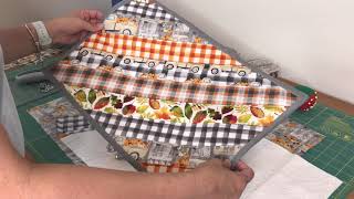 Quilted Placemat Tutorial [upl. by Adias953]