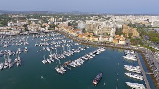 Vilamoura Algarve  Portugal  4K Drone Footage [upl. by Ritchie]