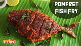 Pomfret Fish Fry  Tawa Fish Fry  Indian Style Fish Fry [upl. by Aisya618]