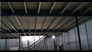 Mezzanine Floor Construction Oxfordshire UK [upl. by Thurnau]