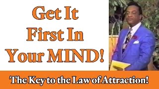 Rev Ike quotGet it First in Your MINDquot Law of Attraction [upl. by Llesirg]