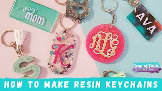 How to Make Resin Keychains [upl. by Narcissus]