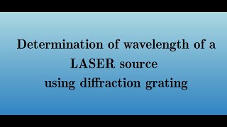 Diffraction grating [upl. by Attelrac]