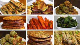 10 Easy LowCarb Veggie Snacks [upl. by Akirdnuhs395]