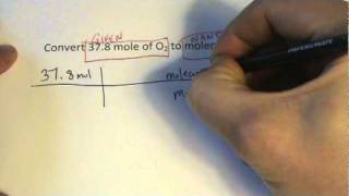 Moles to Molecules Conversion [upl. by Vitale]