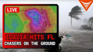 Hurricane Idalia Livestream  As It Happened [upl. by Nibot]