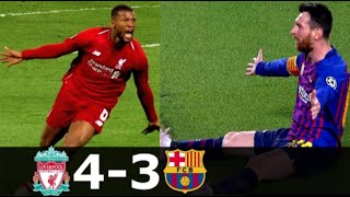 Liverpool vs Barcelona 43  UCL Comeback 2019  Full Highlights [upl. by Spevek]