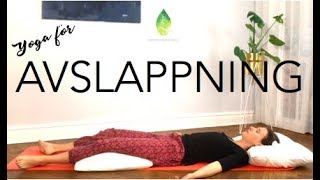 22 MIN Yoga för avslappning  Annas yoga studio [upl. by Beauchamp]