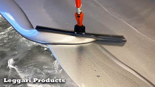 How To Install An Epoxy Floor From Beginning To End Over Existing Concrete  Easy DIY Full Tutorial [upl. by Sulakcin]