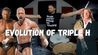 The Evolution of Triple H WWE Theme Song [upl. by Lion]