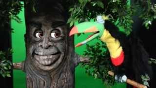 Animatronic Tree amp Toucan  Axtell HandsFree System [upl. by Ydnir]