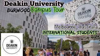 DEAKIN UNIVERSITY Melbourne Burwood Campus Tour Australia [upl. by Behl]