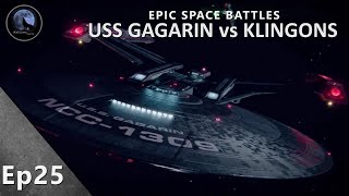 EPIC Space Battles  USS Gagarin and USS Discovery vs The Klingons  Star Trek Discovery [upl. by Ecenaj859]