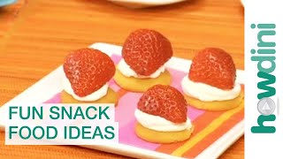 Easy Snack Recipes For Kids  Fun Snack Food Ideas [upl. by Rosen]