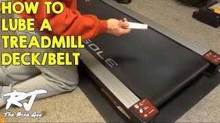 How To Lubricate A Treadmill [upl. by Ansev511]