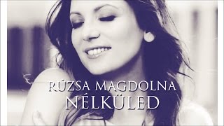 Rúzsa Magdi  Most élsz dalszöveg  lyrics video [upl. by Ellasal]