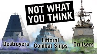 All Types of Warships Explained [upl. by Dlarej]