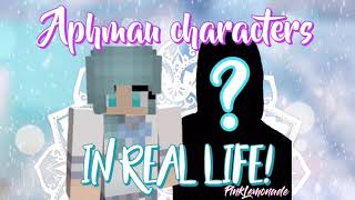 Aphmau Characters in REAL LIFE 100 True [upl. by Petras769]