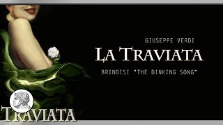 Traviata  Drinking Song  Lyrics [upl. by Oznole256]