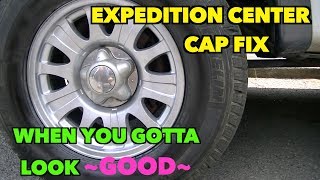 Fixing Center Hub Caps Ford Expedition [upl. by Whiteley140]