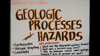 Lesson 13  Geologic Processes and Hazards [upl. by Gierc]