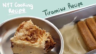 Tiramisu  NYT Cooking Recipe [upl. by Enilauqcaj]