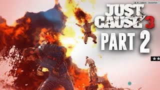 Just Cause 3 Walkthrough Part 2  ROCKET ENGINE EXPLOSIVES JC3 PC Gameplay 1080p 60fps [upl. by Peony]