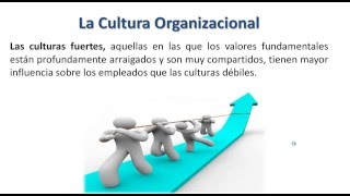 La Cultura Organizacional [upl. by Aittam336]