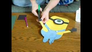 How to make a Despicable Me Minion 1 of 2 [upl. by Wearing473]