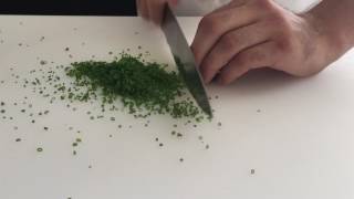 How to Mince Chives [upl. by Leighton]