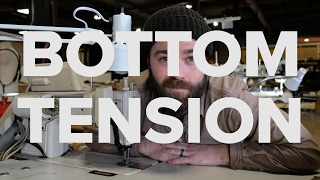 How To Adjust Bottom Tension on a Sewing Machine  SEWING WITH STEVE [upl. by Yatnoed]