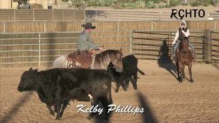 Reined Cow Horse Training Online RCHTO [upl. by Eynttirb]