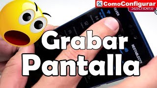 Cómo grabar la pantalla del móvil o celular huawei P20 Lite Manual comoconfigurar [upl. by Minoru]