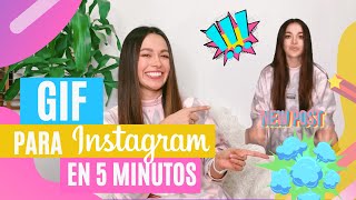 Como crear Gif para instagram en 5 minutos 2020 [upl. by Bedell]